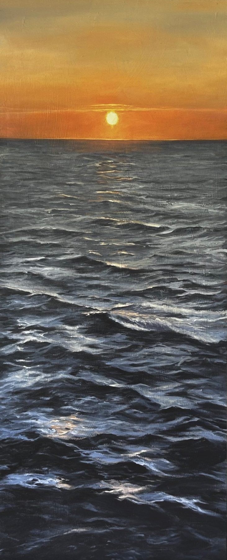 ATARDECER EN LA ALAMEDA, obra de Julián Gades