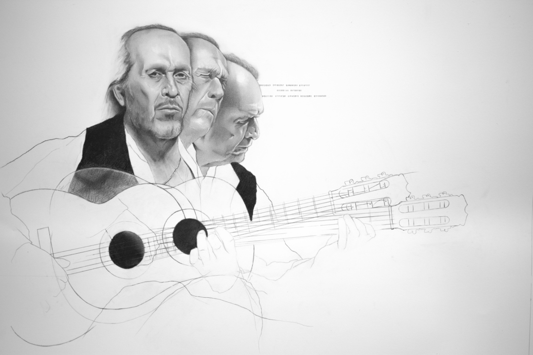 PACO DE LUCIA, obra de Julián Gades